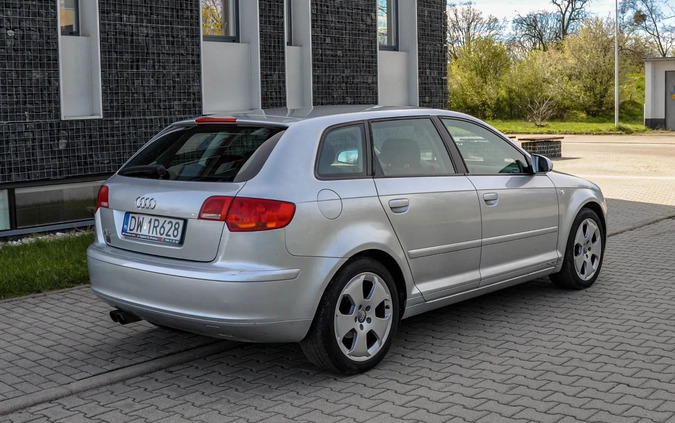 Audi A3 cena 15900 przebieg: 272000, rok produkcji 2007 z Krzywiń małe 67